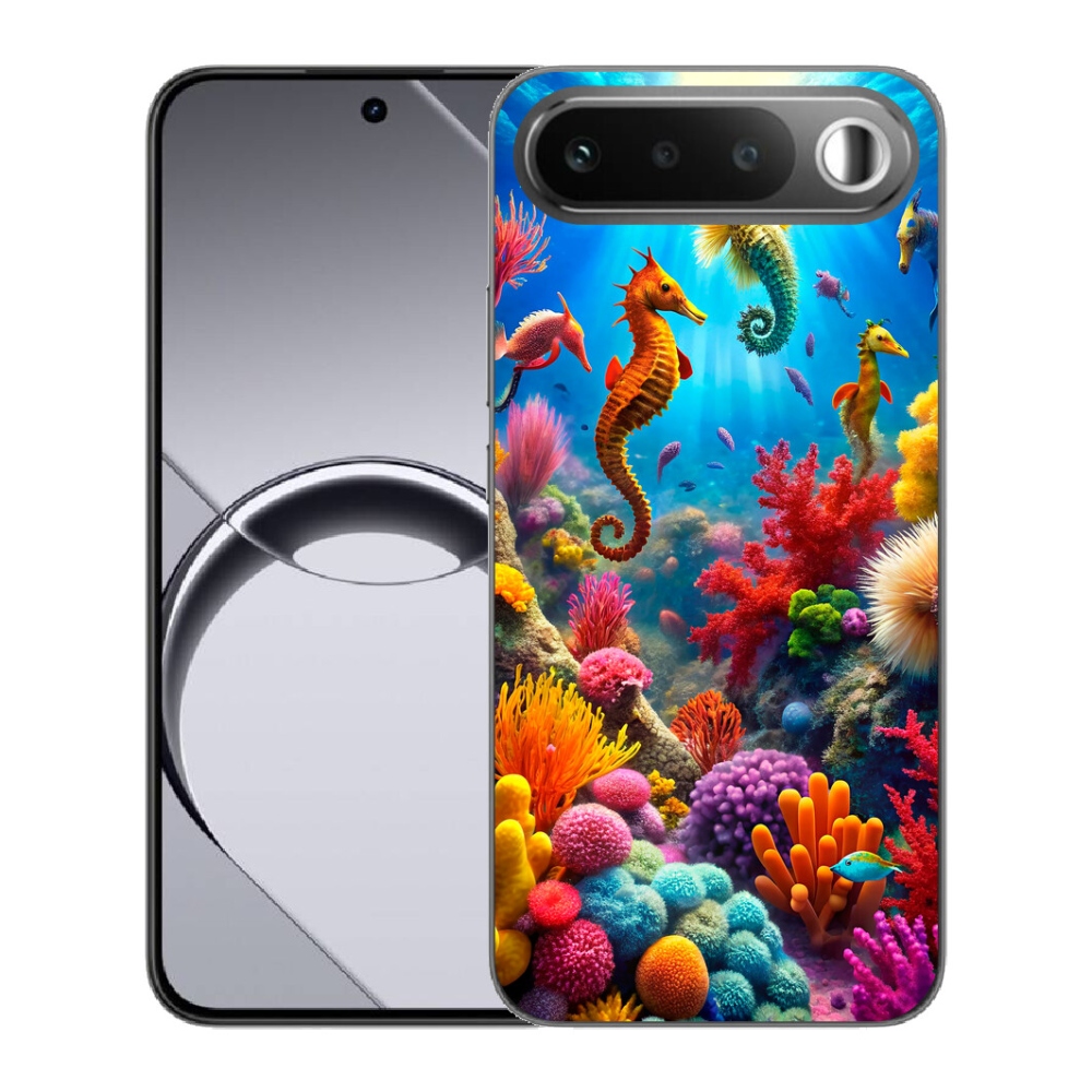 Gélový obal mmCase pre Realme 16 5G – Morský svet 3