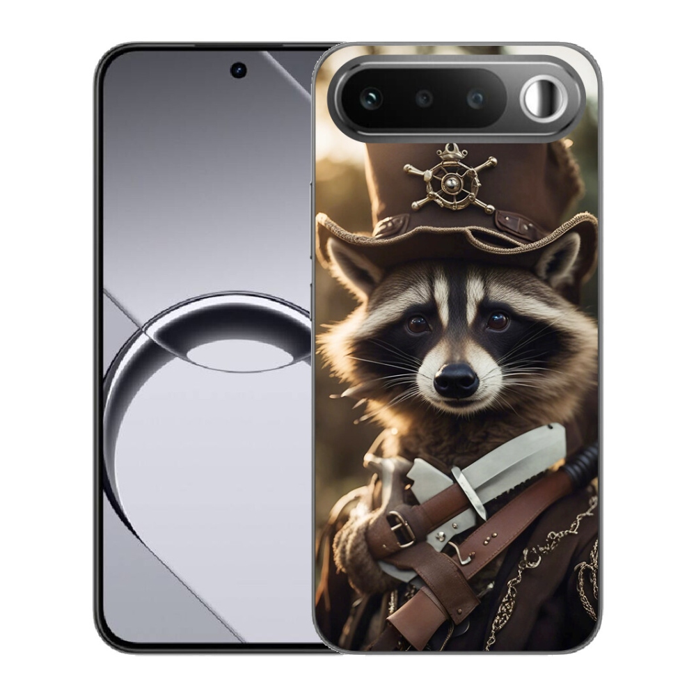Gélový obal mmCase pre Realme 16 5G – mýval v uniforme