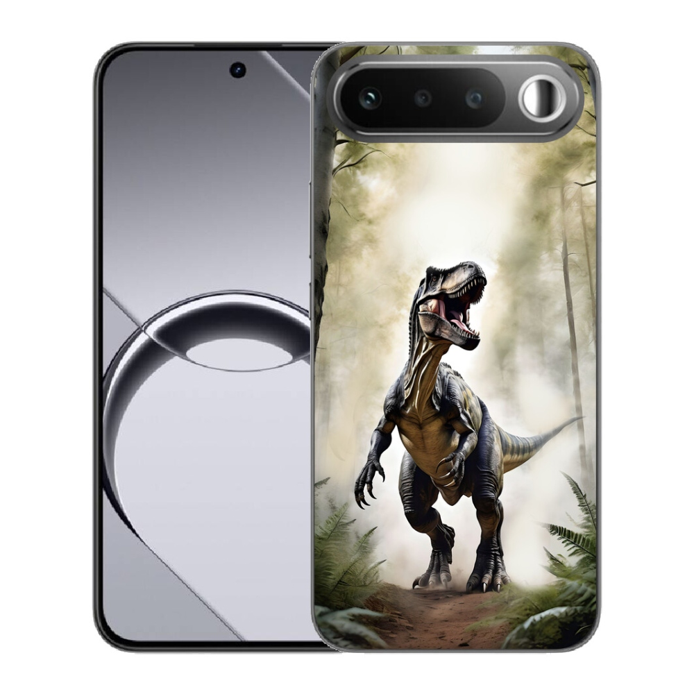 Gélový obal mmCase pre Realme 16 5G – nahnevaný T-Rex