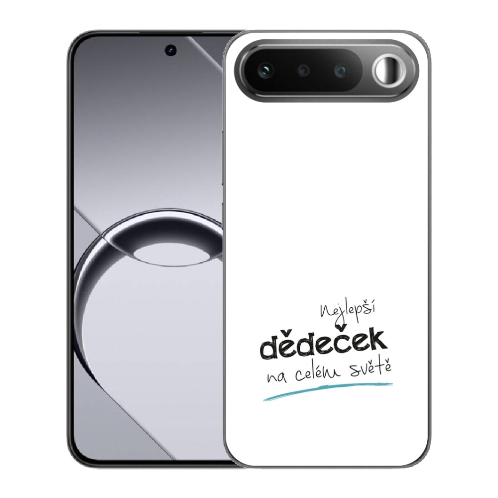 Gélový obal mmCase pre Realme 16 5G – najlepší „dedko“ 3, biele pozadie