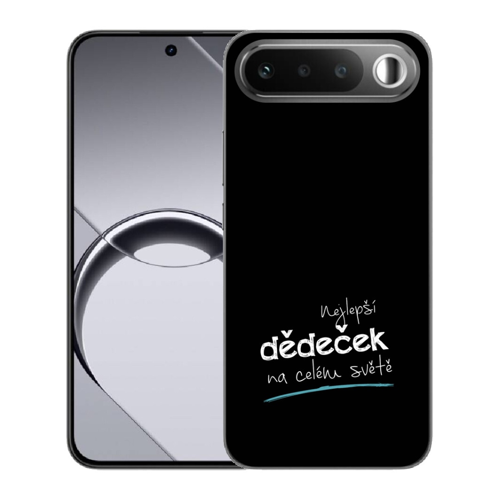 Gélové puzdro mmCase pre Realme 16 5G – najlepšie „dedko 3“ s čiernym pozadím