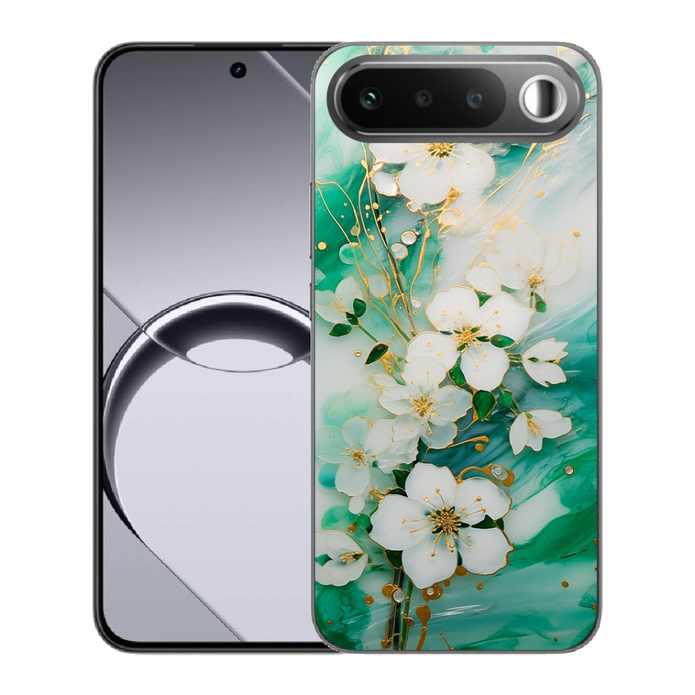 Gélový obal mmCase pre Realme 16 5G – jemné kvety
