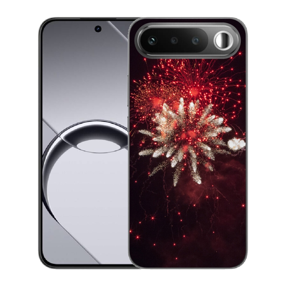 Gélový obal mmCase pre Realme 16 5G – ohňostroj