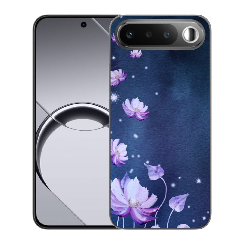 Gélové puzdro mmCase pre Realme 16 5G – padajúce kvety