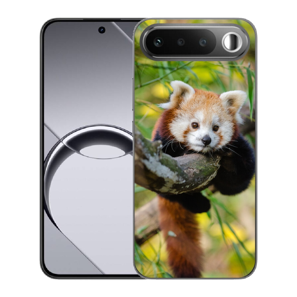 Gélový obal mmCase pre Realme 16 5G – červená panda