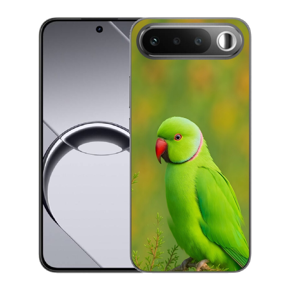 Gélový obal mmCase pre Realme 16 5G – papagáj alexandr 2