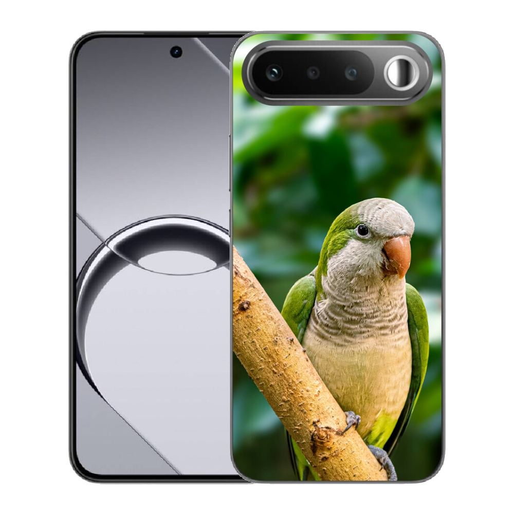 Gélový obal mmCase pre Realme 16 5G – papagáj mníšek