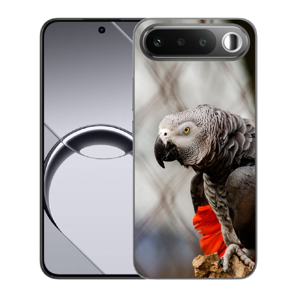 Gélový obal mmCase pre Realme 16 5G – papagáj žako 3