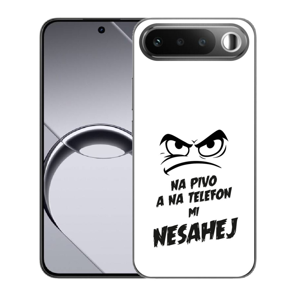 Gélové puzdro mmCase pre Realme 16 5G – motív piva 2, biele pozadie
