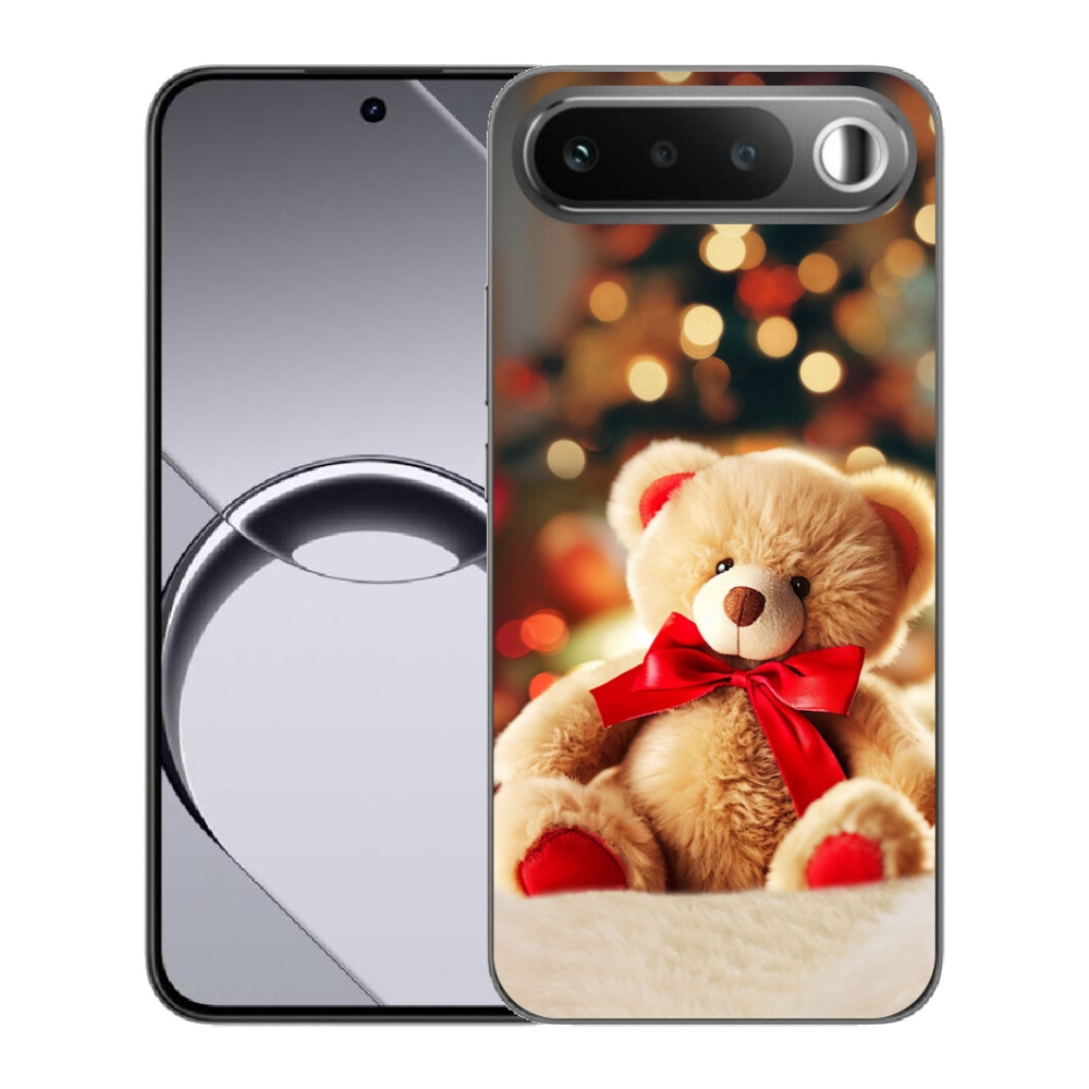 Gélový obal mmCase pre Realme 16 5G – plyšový medvedík