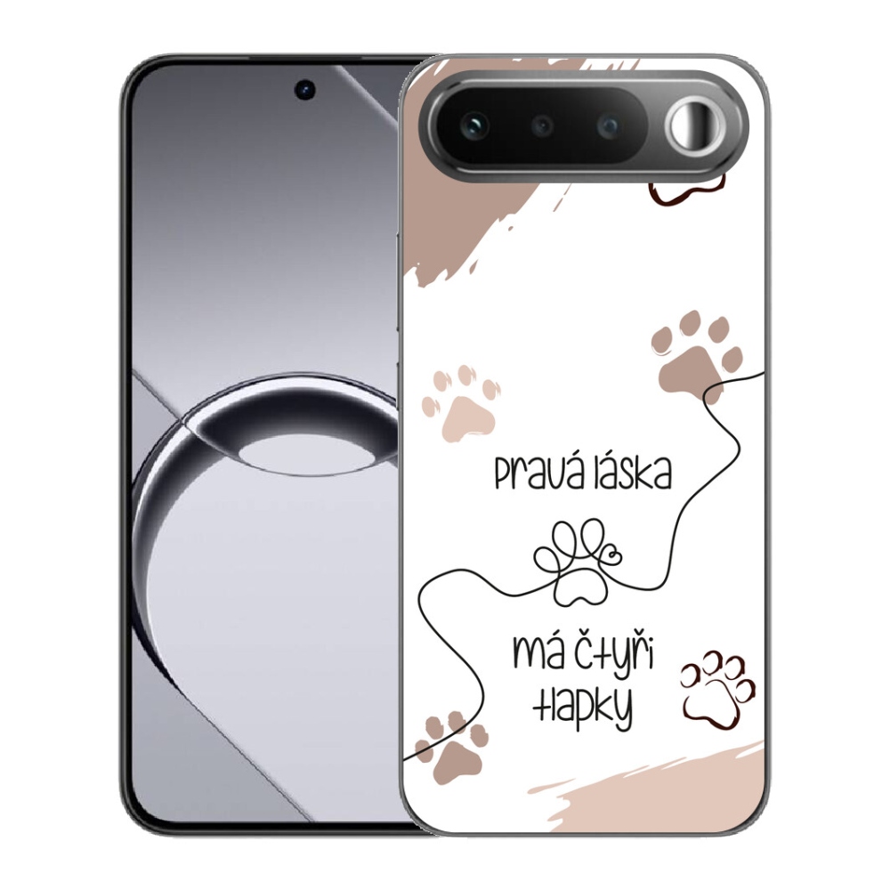 Gélový obal mmCase pre Realme 16 5G – motív so psom, 1, biele pozadie