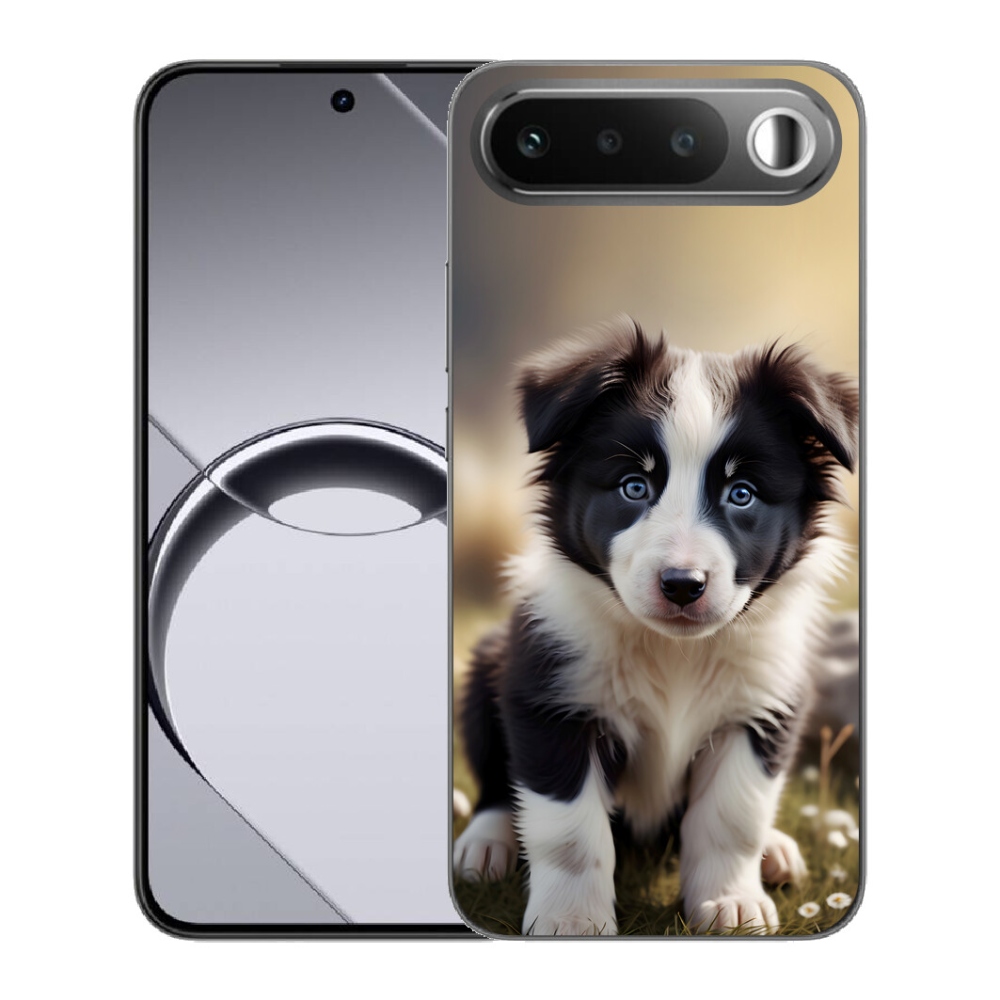 Gélový obal mmCase pre Realme 16 5G – roztomilý border kolie