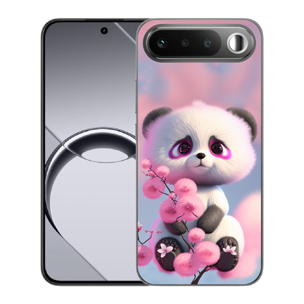 Gélové puzdro mmCase pre Realme 16 5G – roztomilá panda 1