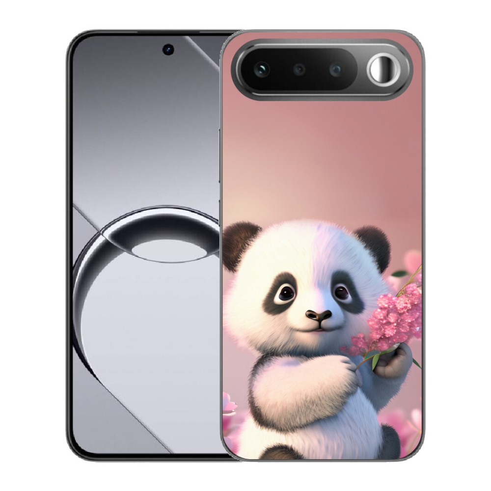 Gélový obal mmCase pre Realme 16 5G – roztomilá panda