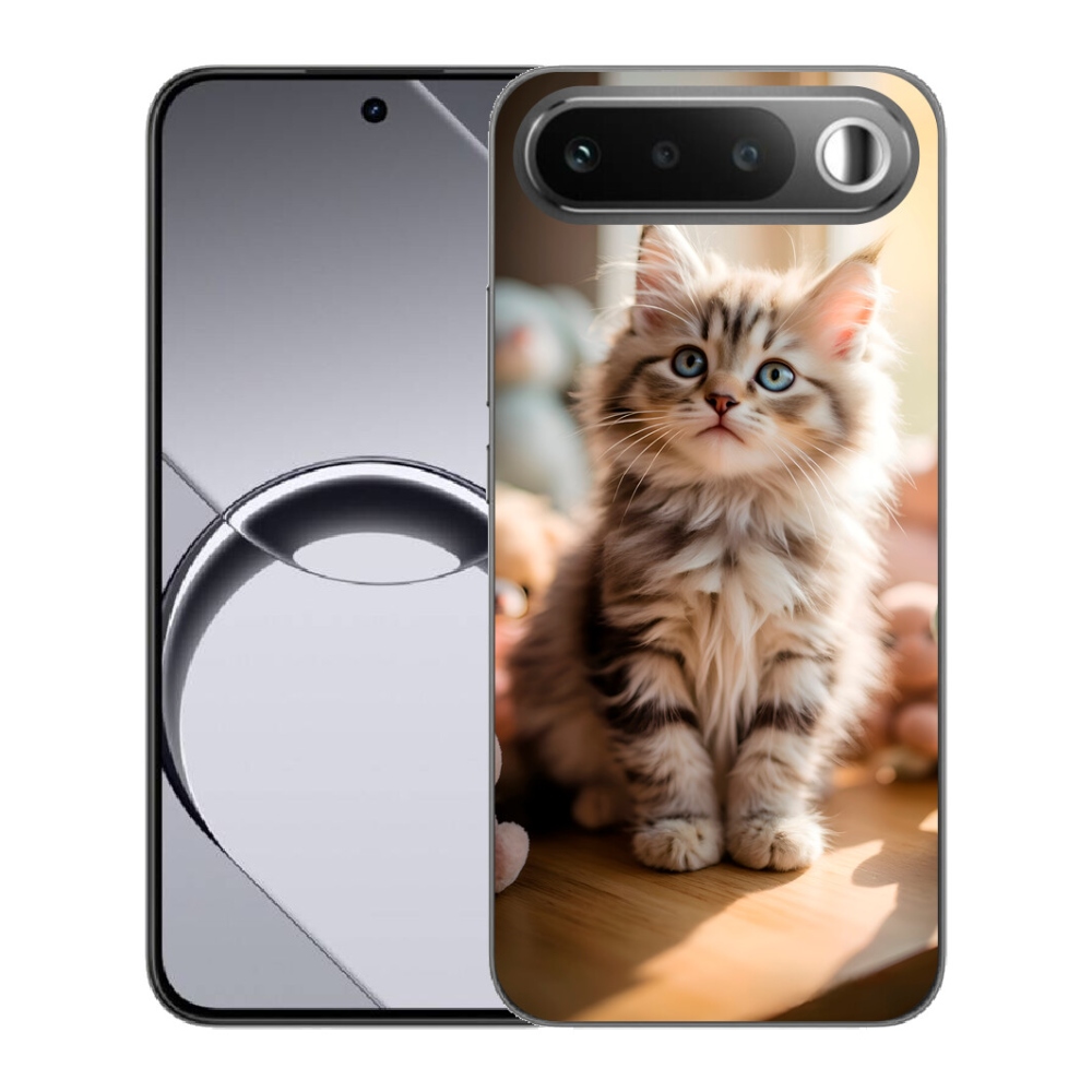 Gélové puzdro mmCase pre Realme 16 5G – roztomilé mačiatko 10
