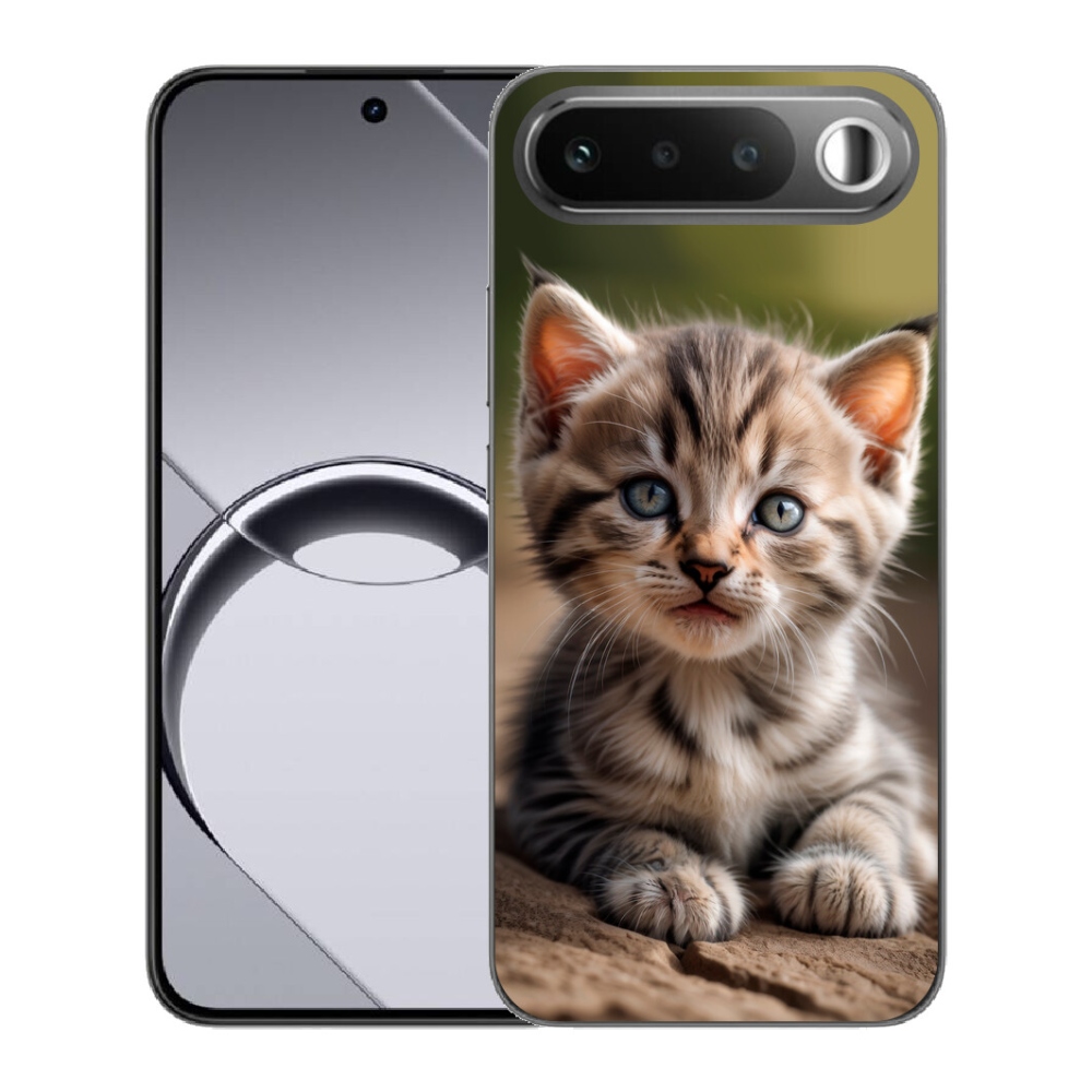 Gélové puzdro mmCase pre Realme 16 5G – roztomilé mačiatko 9