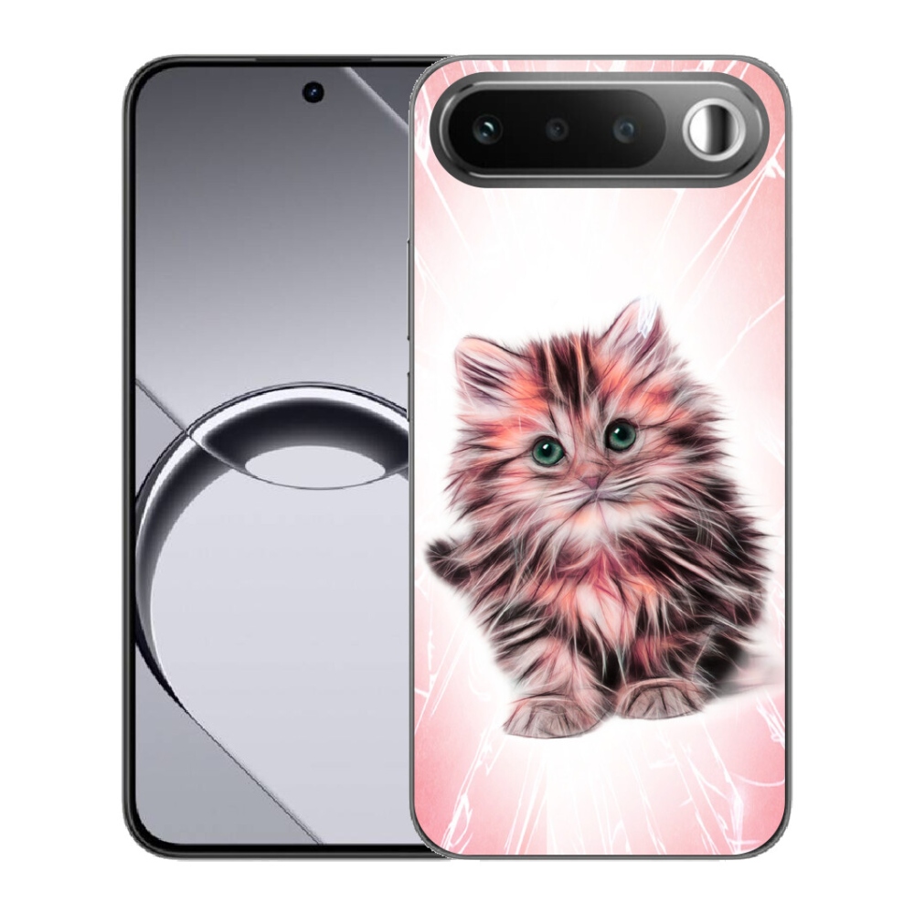 Gélové puzdro mmCase pre Realme 16 5G – roztomilé mačiatko