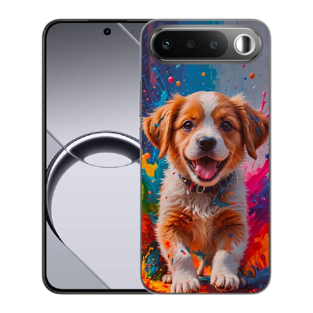Gélové puzdro mmCase pre Realme 16 5G – roztomilé šteniatko 3