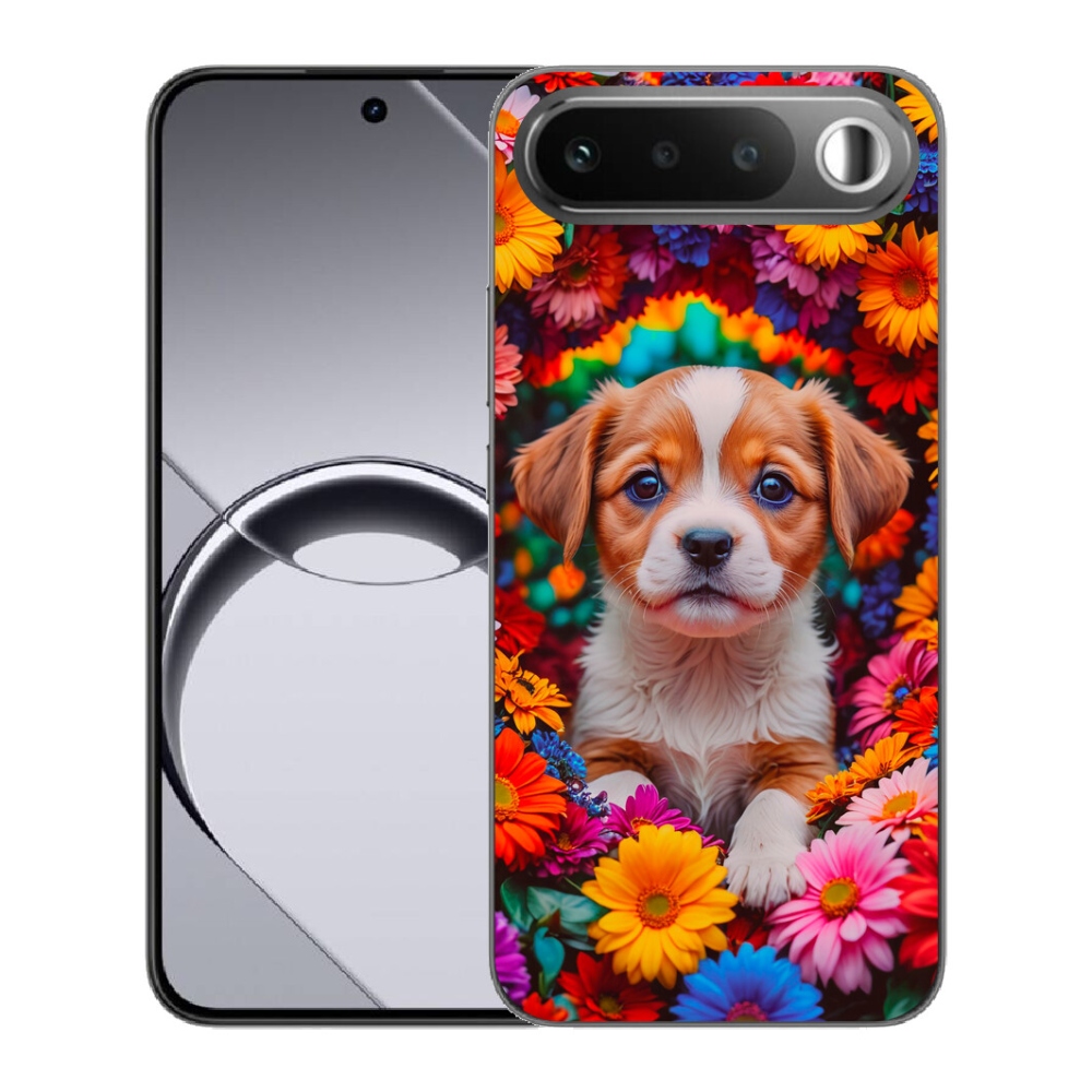 Gélové puzdro mmCase pre Realme 16 5G – roztomilé šteniatko