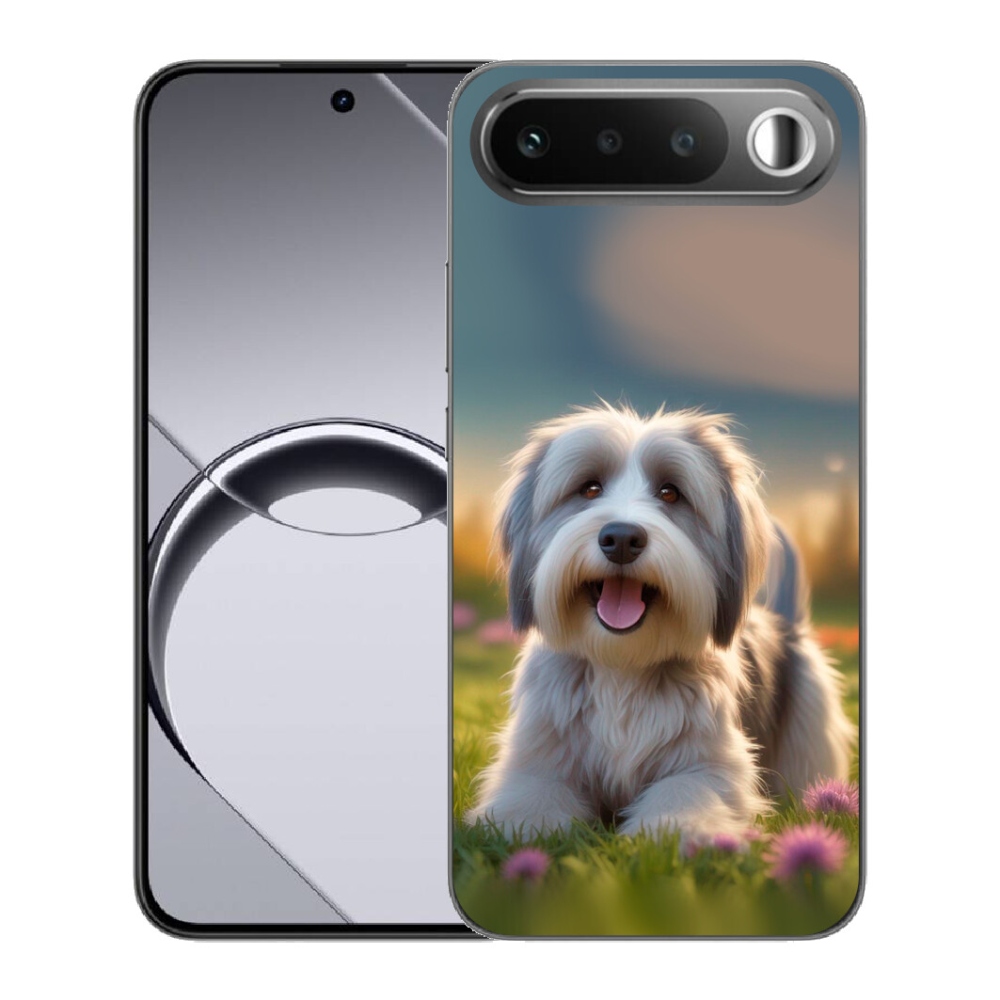 Gélové puzdro mmCase pre Realme 16 5G – roztomilý havanský psík