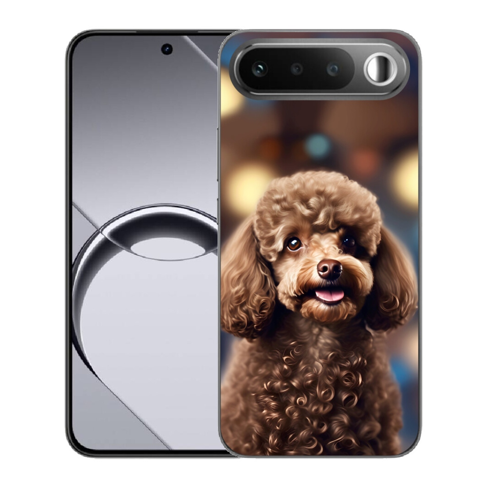 Gélový obal mmCase pre Realme 16 5G – roztomilý pudel
