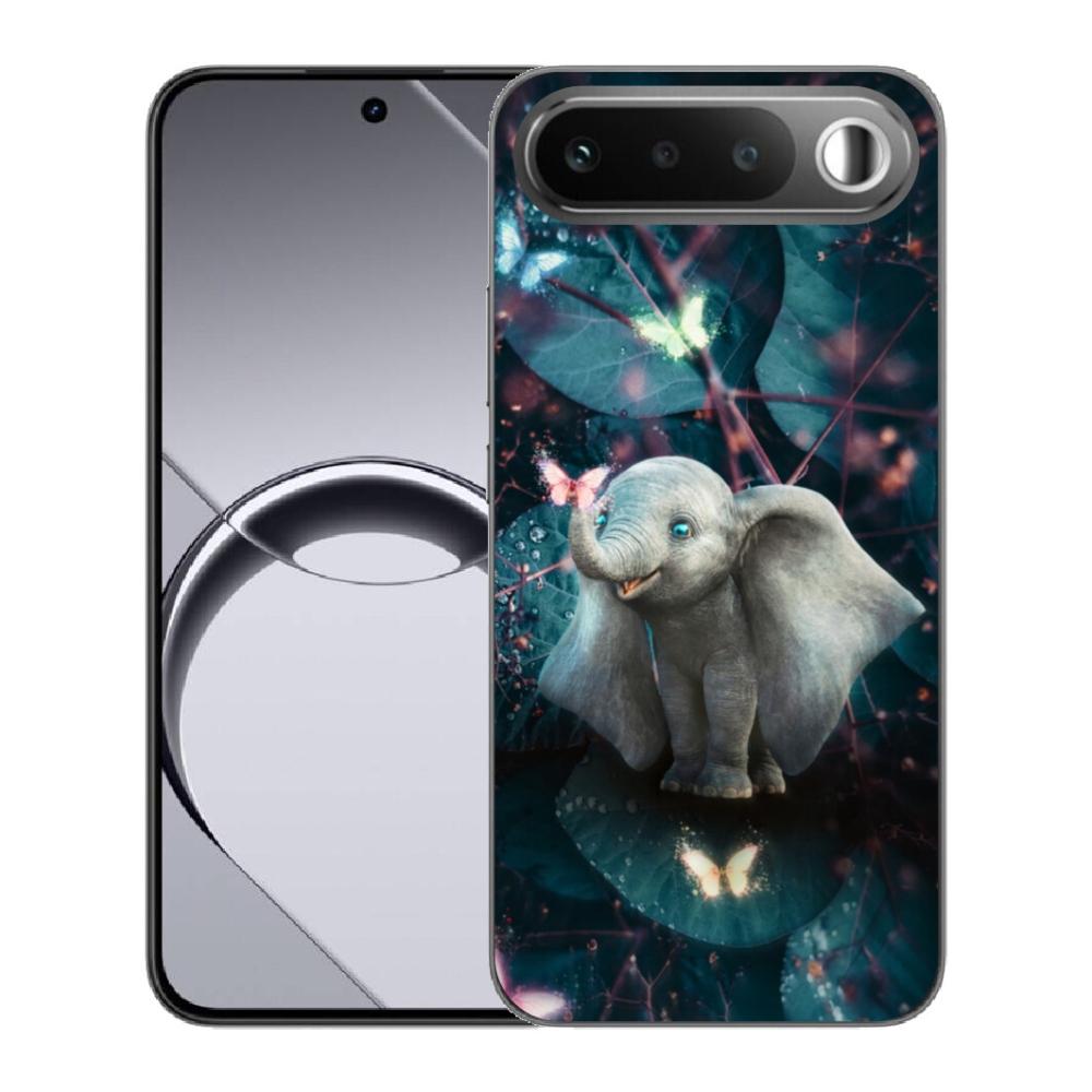 Gélové puzdro mmCase pre Realme 16 5G – roztomilý slon