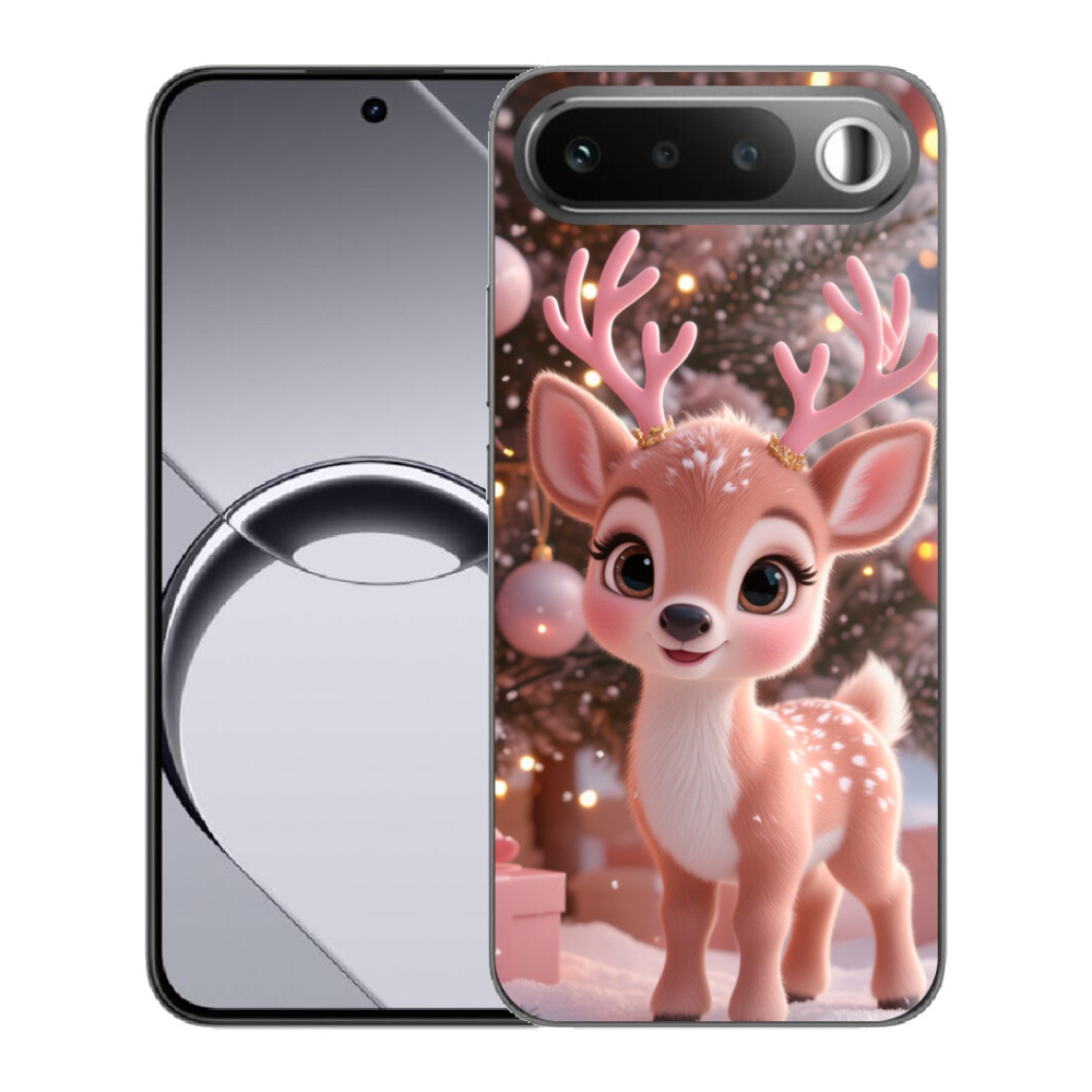 Gélový obal mmCase pre Realme 16 5G – roztomilý sob