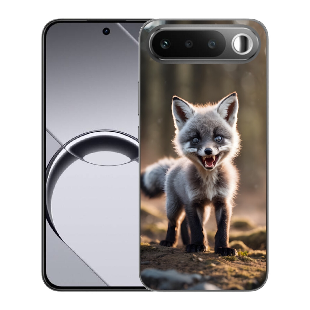 Gélový obal mmCase pre Realme 16 5G – rozzúrená líška