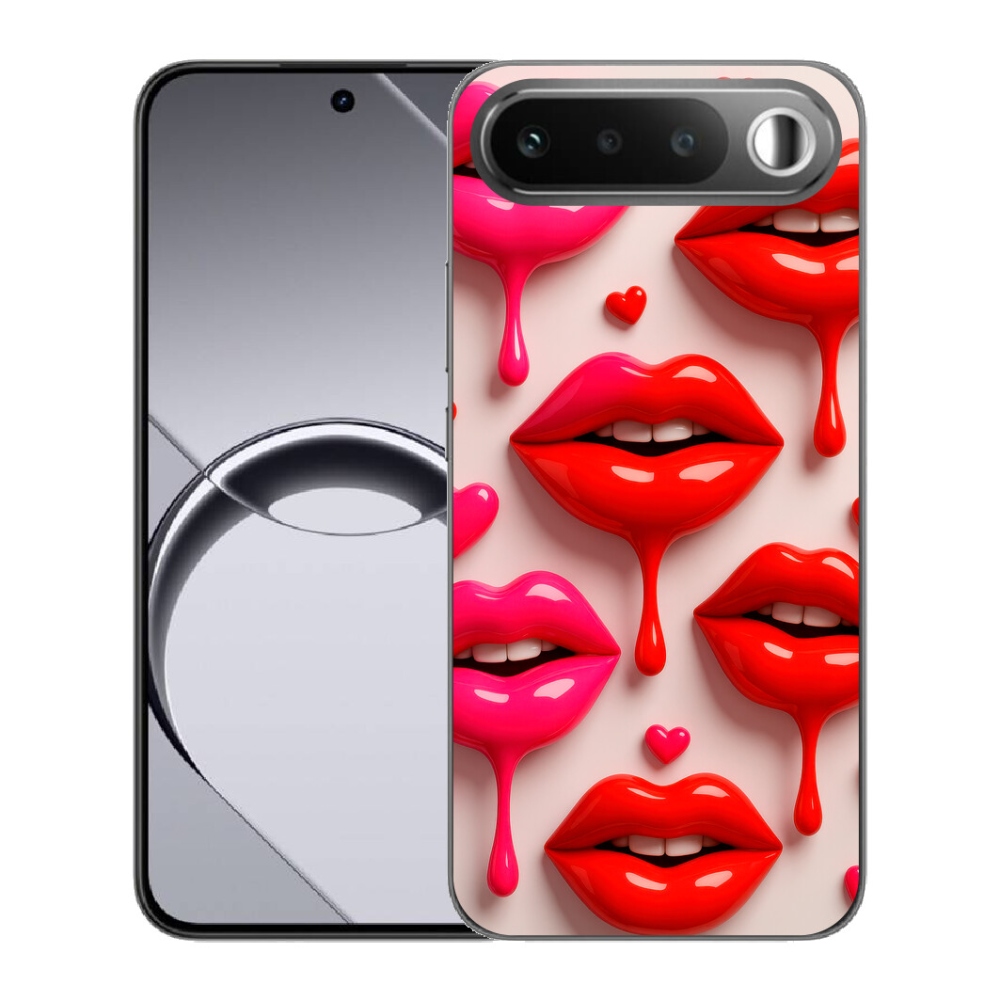 Gélový obal mmCase pre Realme 16 5G – rty 2