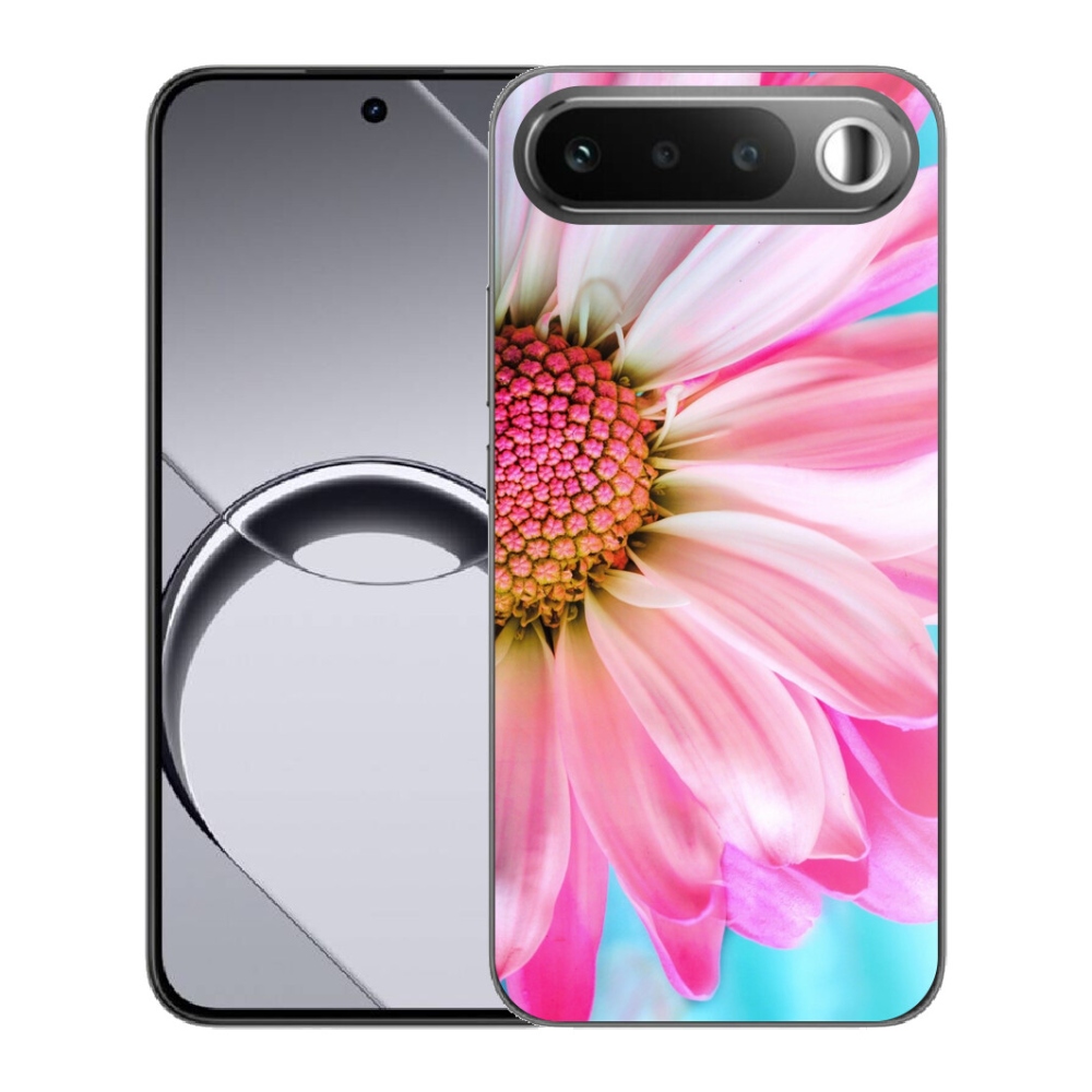 Gélový obal mmCase pre Realme 16 5G – ružová kvetina
