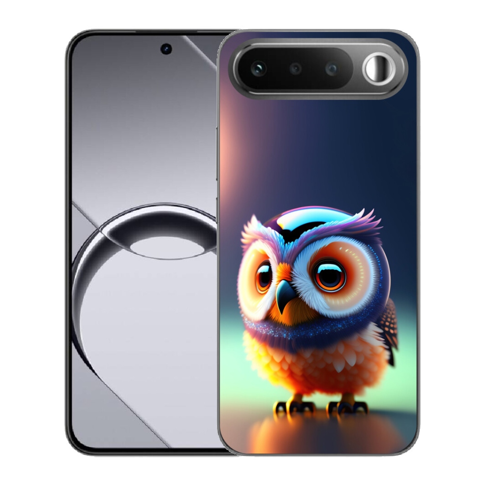Gélový obal mmCase pre Realme 16 5G – sovica