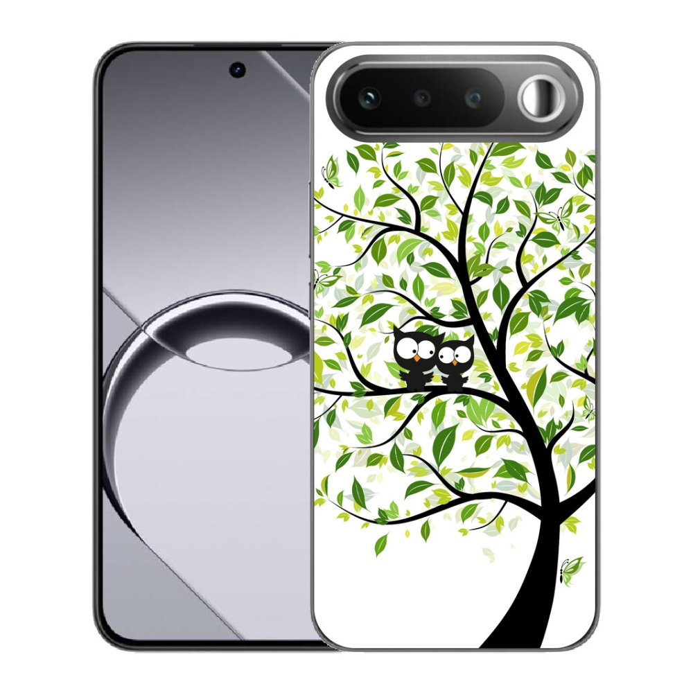 Gélový obal mmCase pre Realme 16 5G – sovy na strome