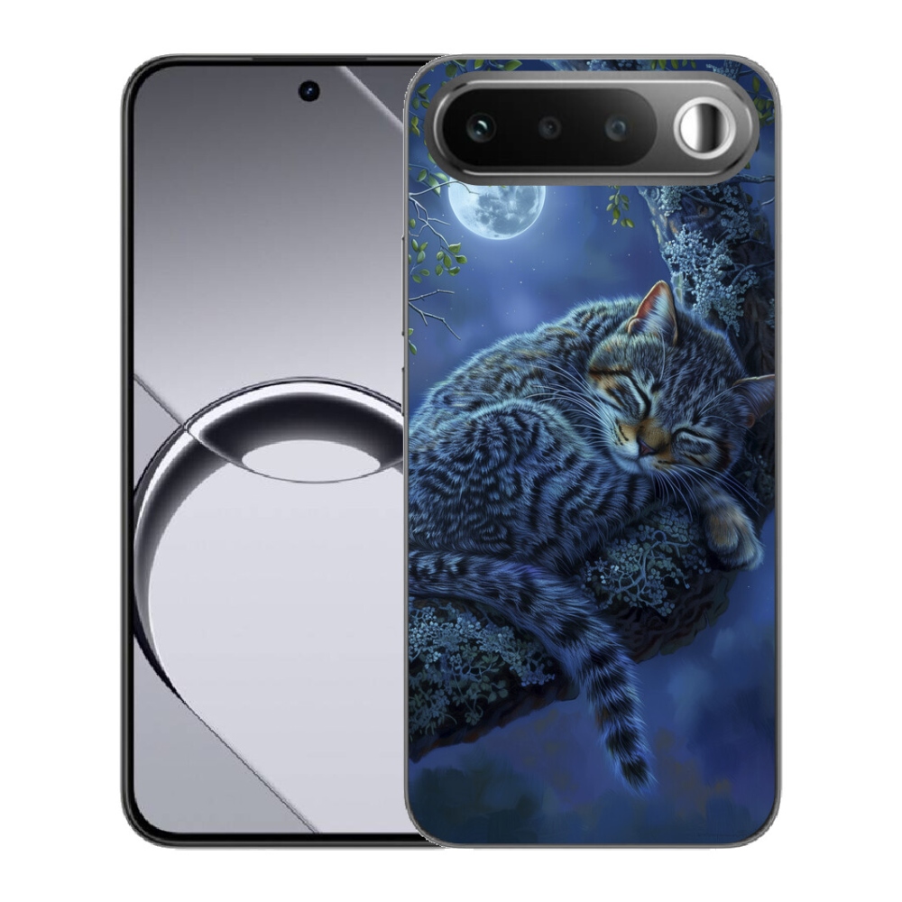Gélový obal mmCase pre Realme 16 5G – spiaca mačka