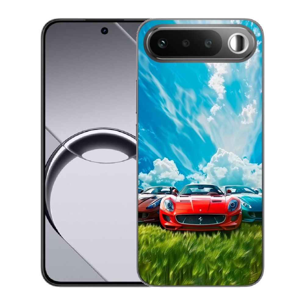 Gélové puzdro mmCase pre Realme 16 5G – športové autá