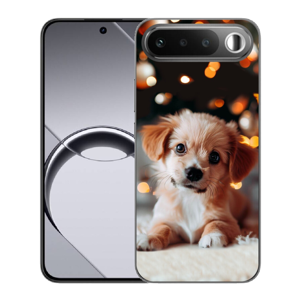 Gélový obal mmCase pre Realme 16 5G – šteniatko