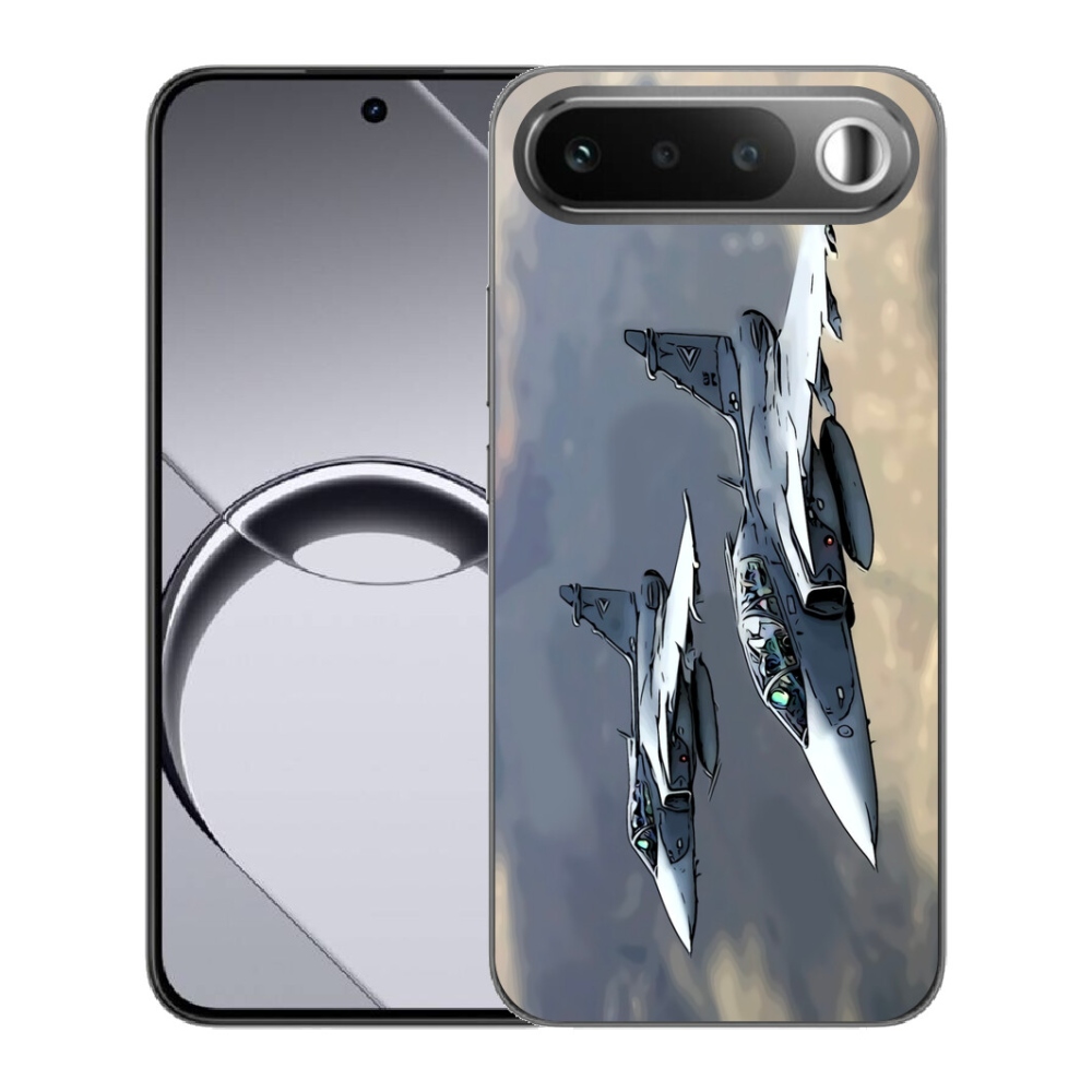 Gélový obal mmCase pre Realme 16 5G – stíhačky