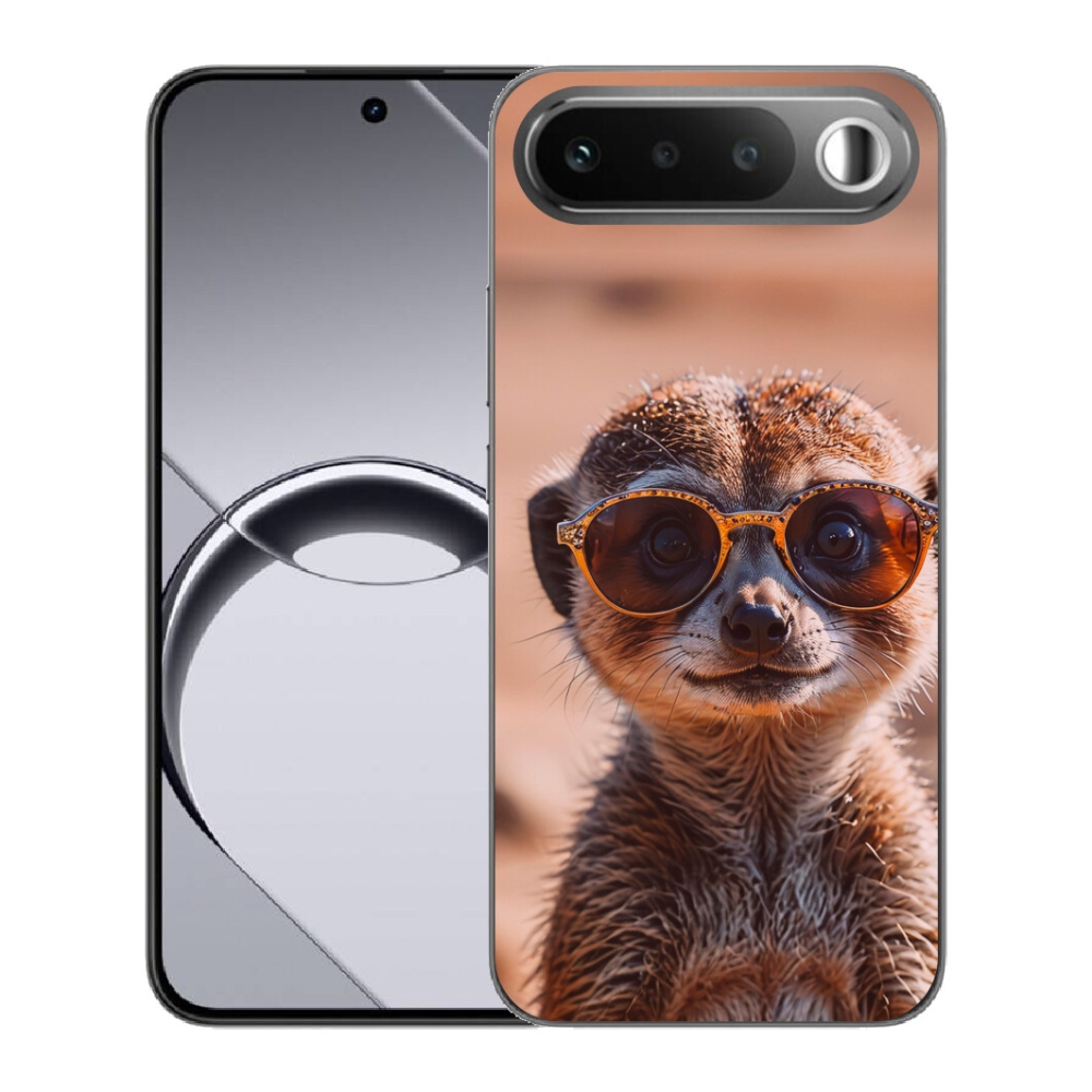Gélový obal mmCase pre Realme 16 5G – štýlová surikata