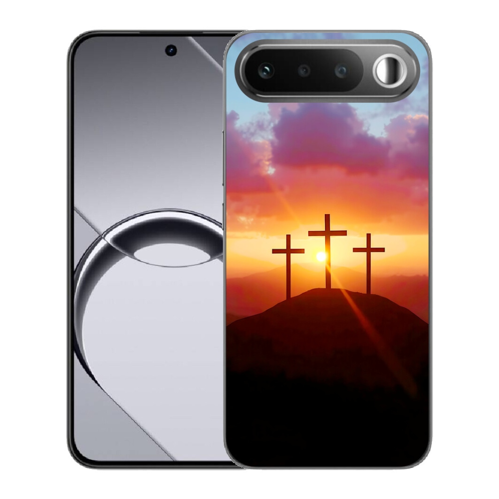 Gélový obal mmCase pre Realme 16 5G – tri kríže