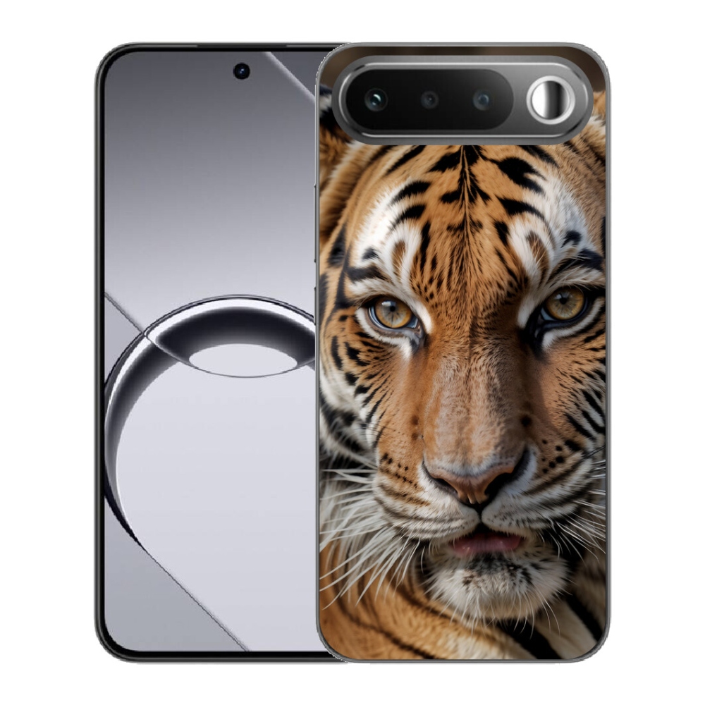 Gélový obal mmCase pre Realme 16 5G – tygří vzhľad