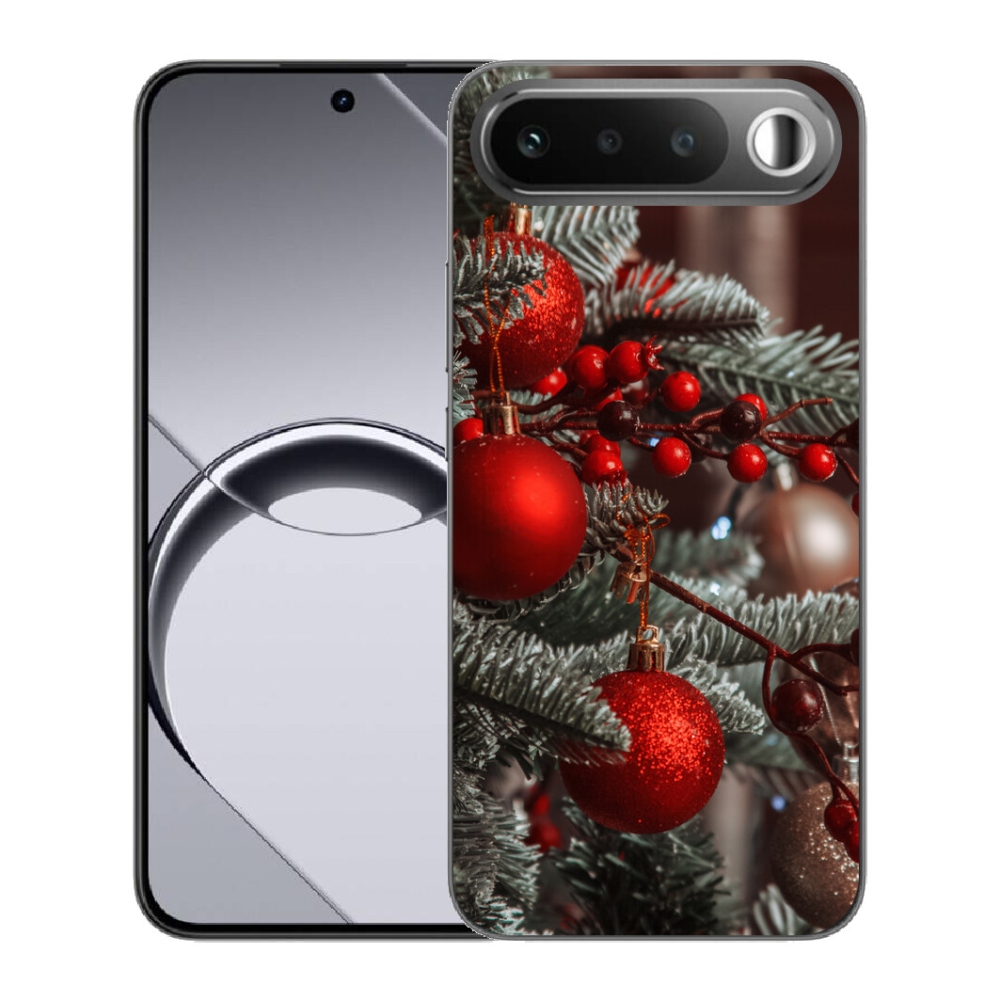 Gélový obal mmCase pre Realme 16 5G – vianočné ozdoby 2