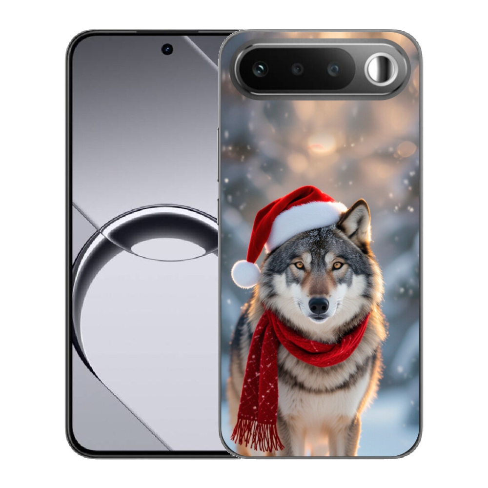 Gélový obal mmCase pre Realme 16 5G – vianočný vlk