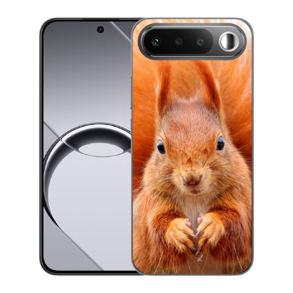 Gélový obal mmCase pre Realme 16 5G – veverička