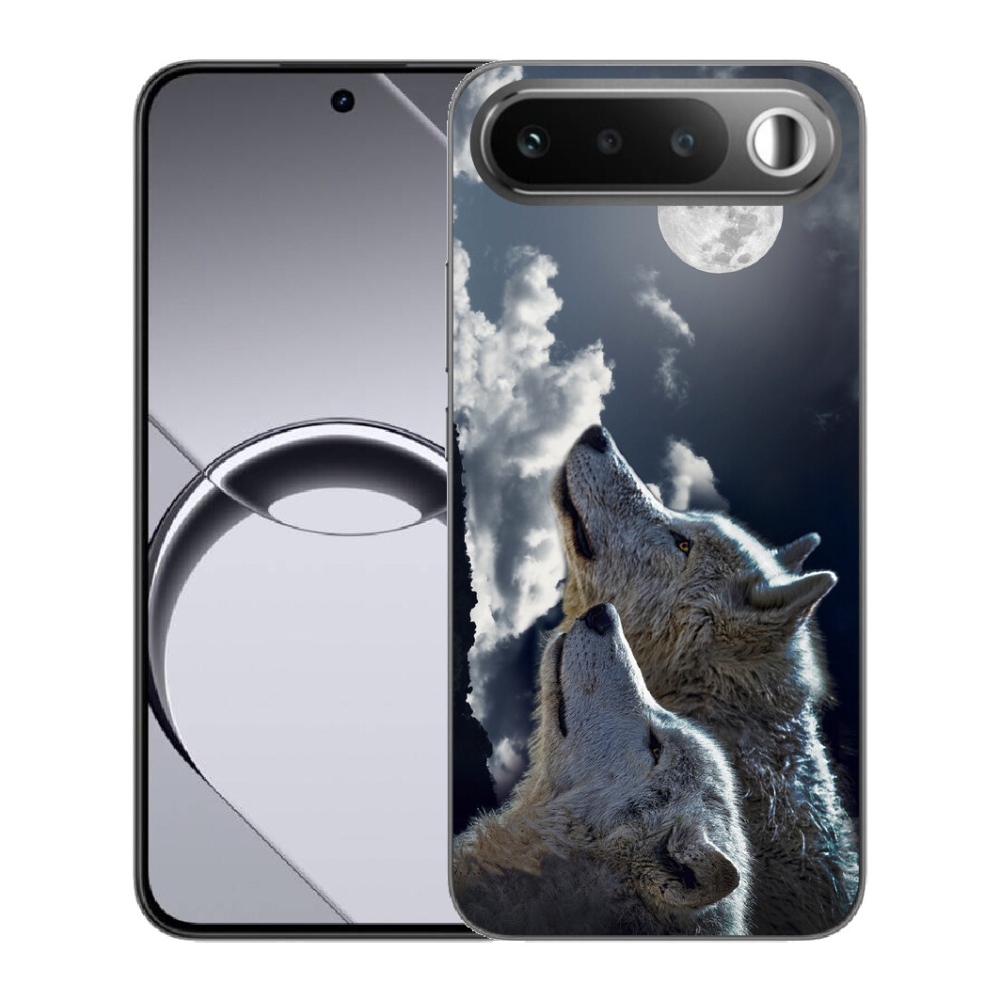 Gélový obal mmCase pre Realme 16 5G – vlci