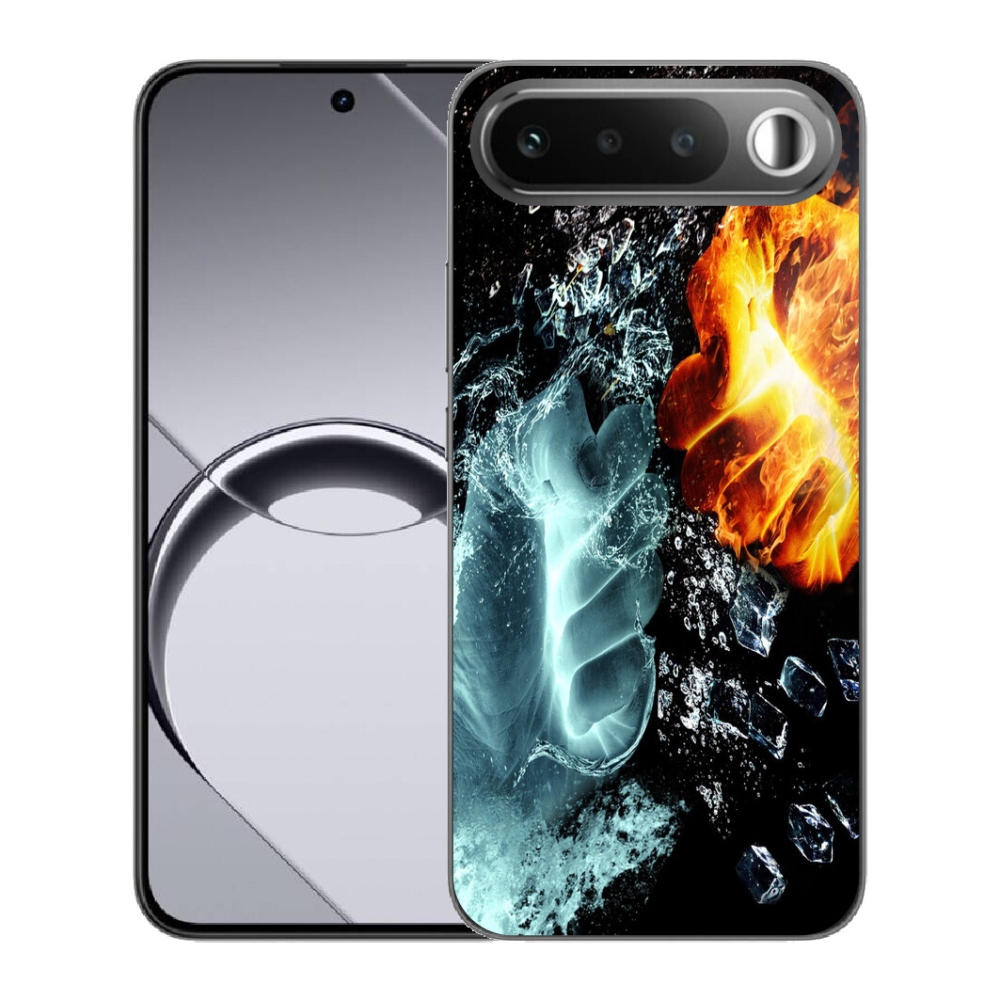 Gélový obal mmCase pre Realme 16 5G – voda a oheň