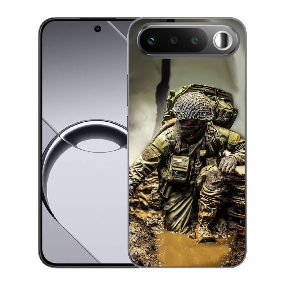 Gélový obal mmCase pre Realme 16 5G – vojak