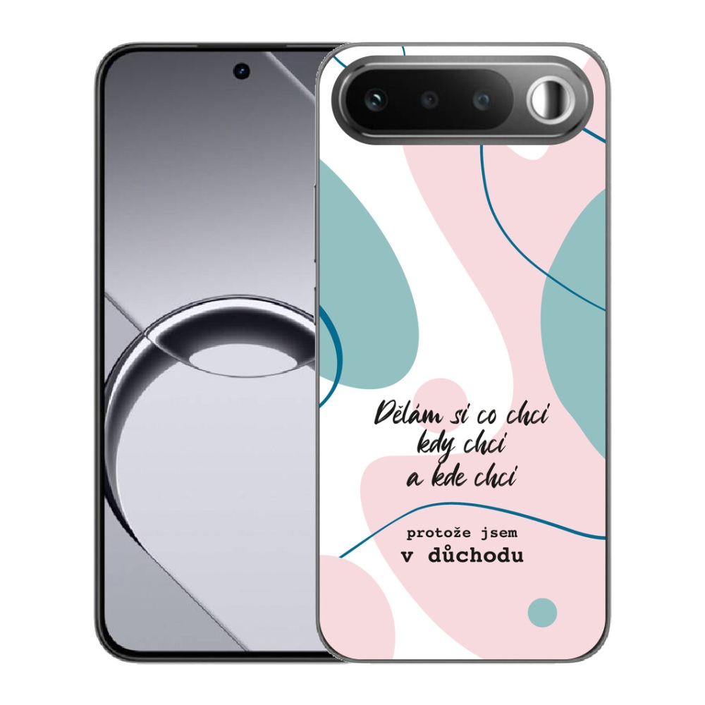 Gélový obal mmCase pre Realme 16 5G – vtipný nápis 10 na bielom pozadí