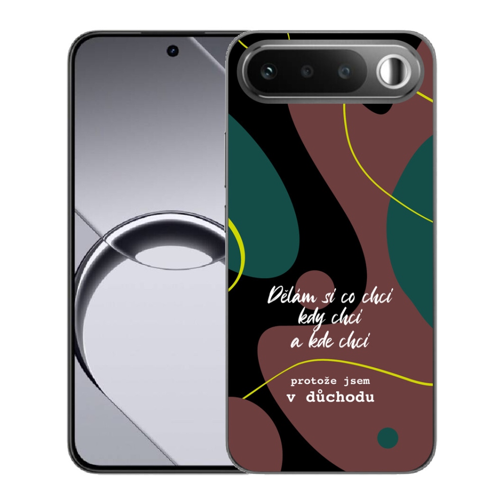 Gélový obal mmCase pre Realme 16 5G – vtipný nápis 10 na čiernom pozadí