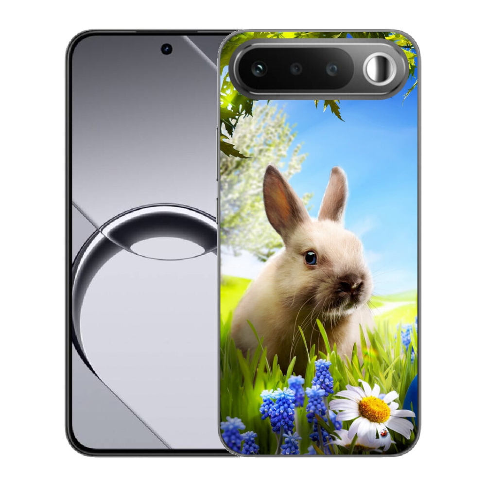Gélový obal mmCase pre Realme 16 5G – zajačik