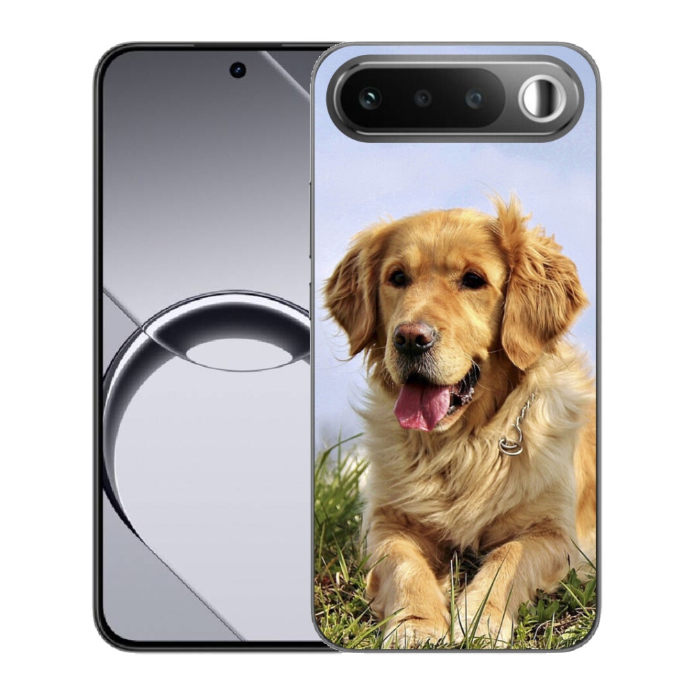 Gélový obal mmCase pre Realme 16 5G – zlatý retriever