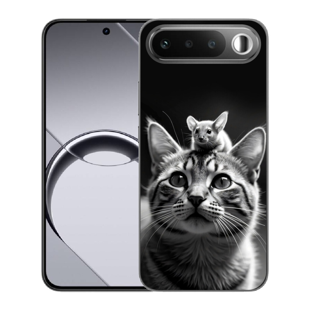 Gélový obal mmCase pre Realme 16 5G – priateľstvo so zvieratami 2